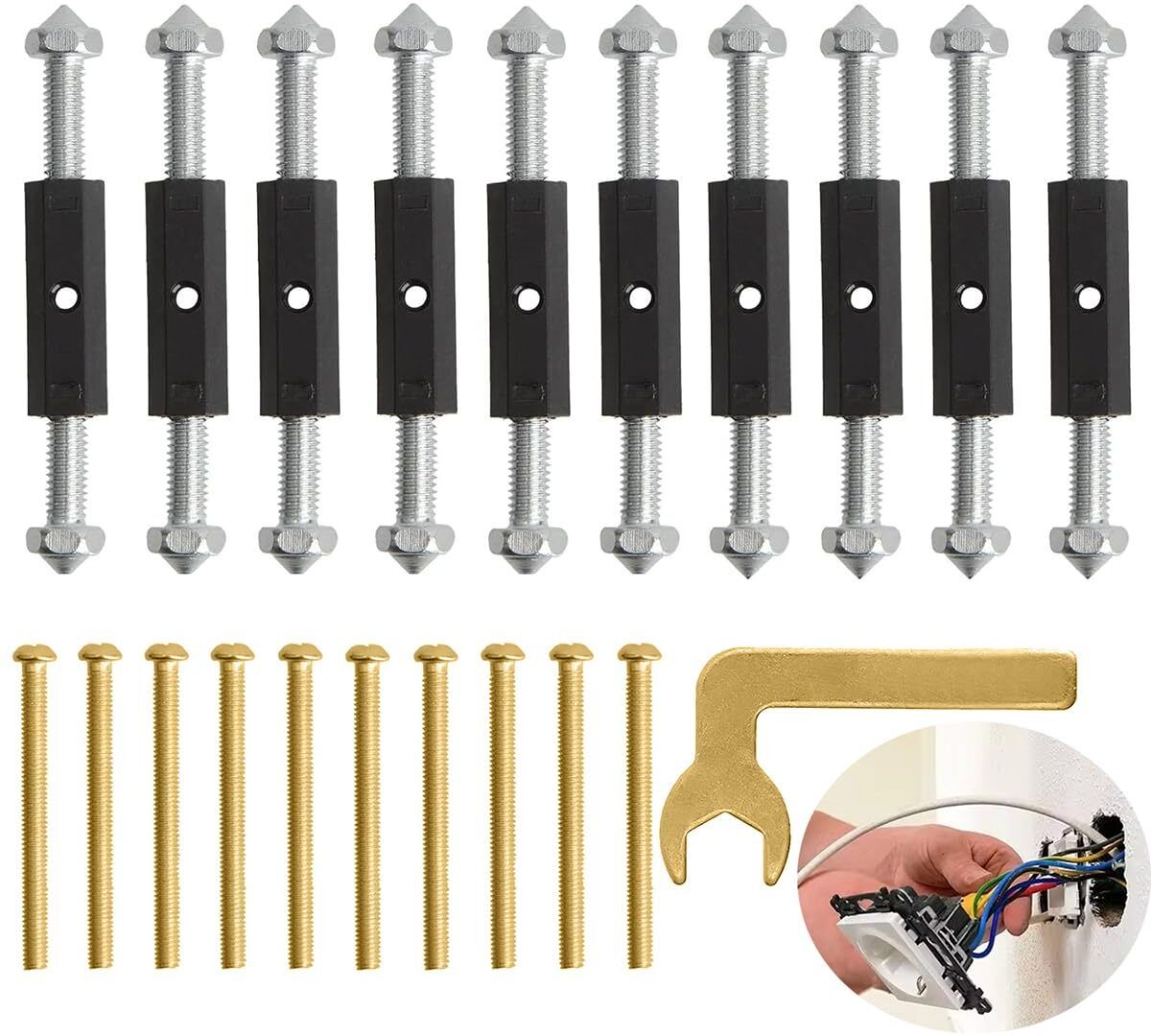 86 Type Switch Socket Cassette Adjustable Electrical Box Repair Kit with Tools Socket Set-image-18