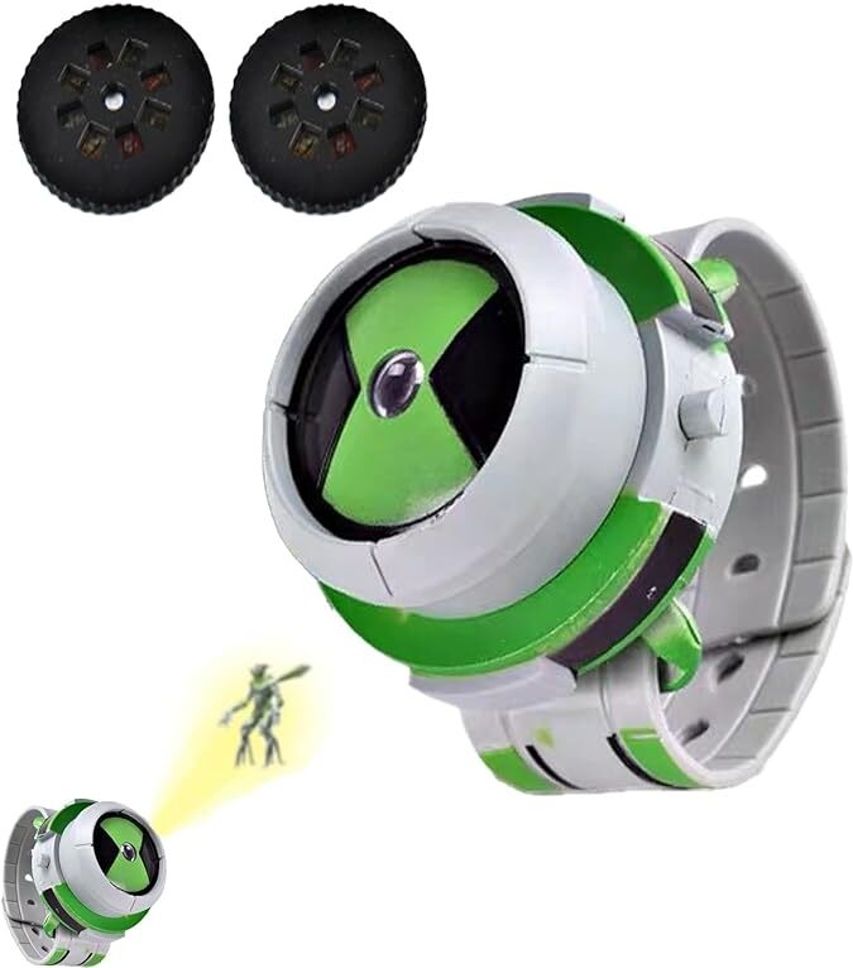 Ben 10 Projector Light Watch Toy | Omnitrix Style Kids Watch with LED Light Boys & Girls Wrist Band-image-32