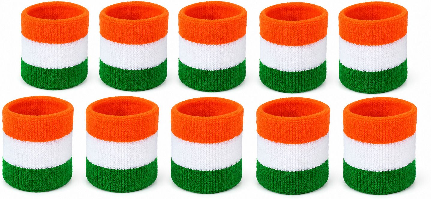 Tricolor Wrist Bands, Stretchable Boys & Girls Wrist Band-image-27
