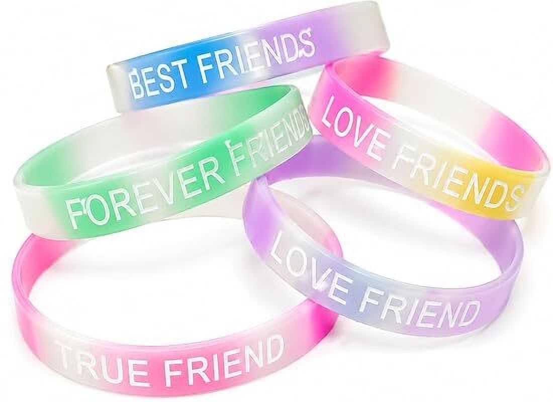 Multicolor Bracelets for Friendship Day Celebration Boys & Girls Wrist Band-image-47