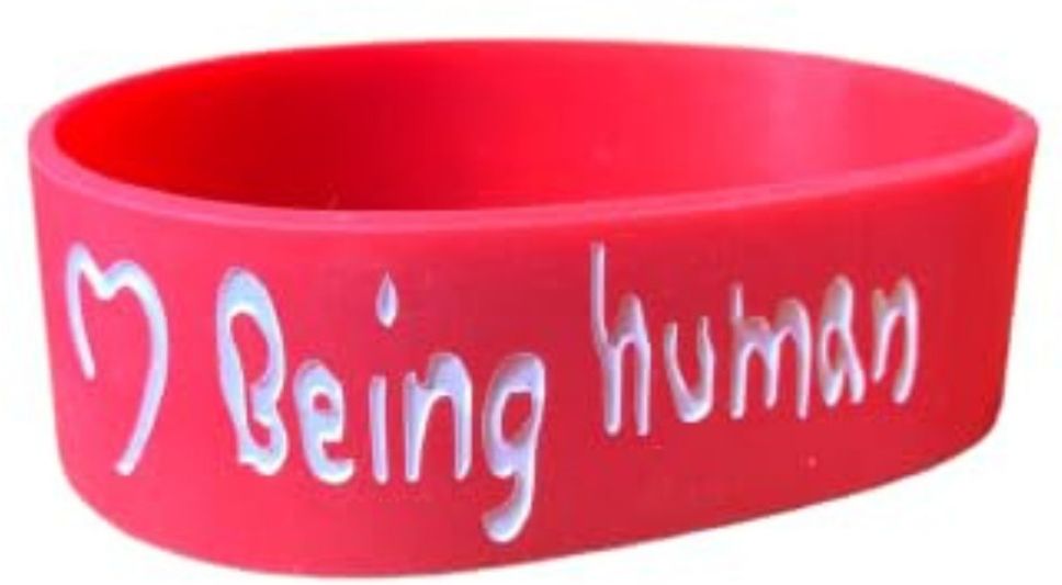 Being Human Silicon Wristband For Men Wrist Band
