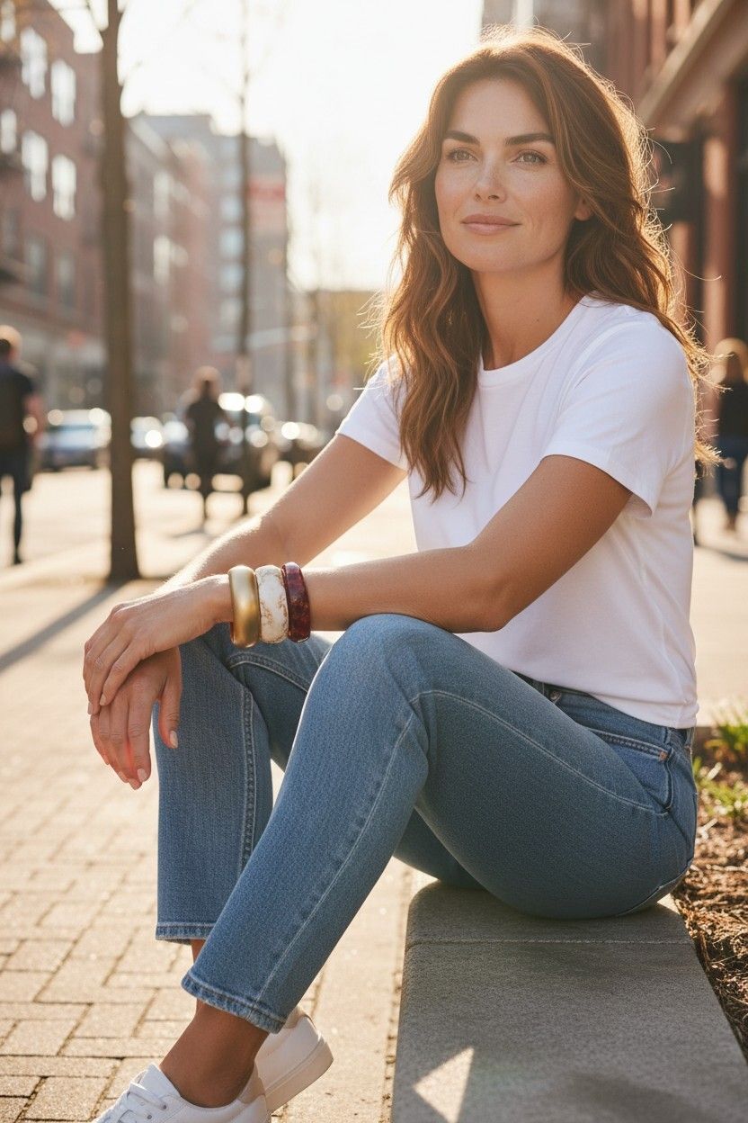 RESIN-BAN-EAB58 Women Wrist Band