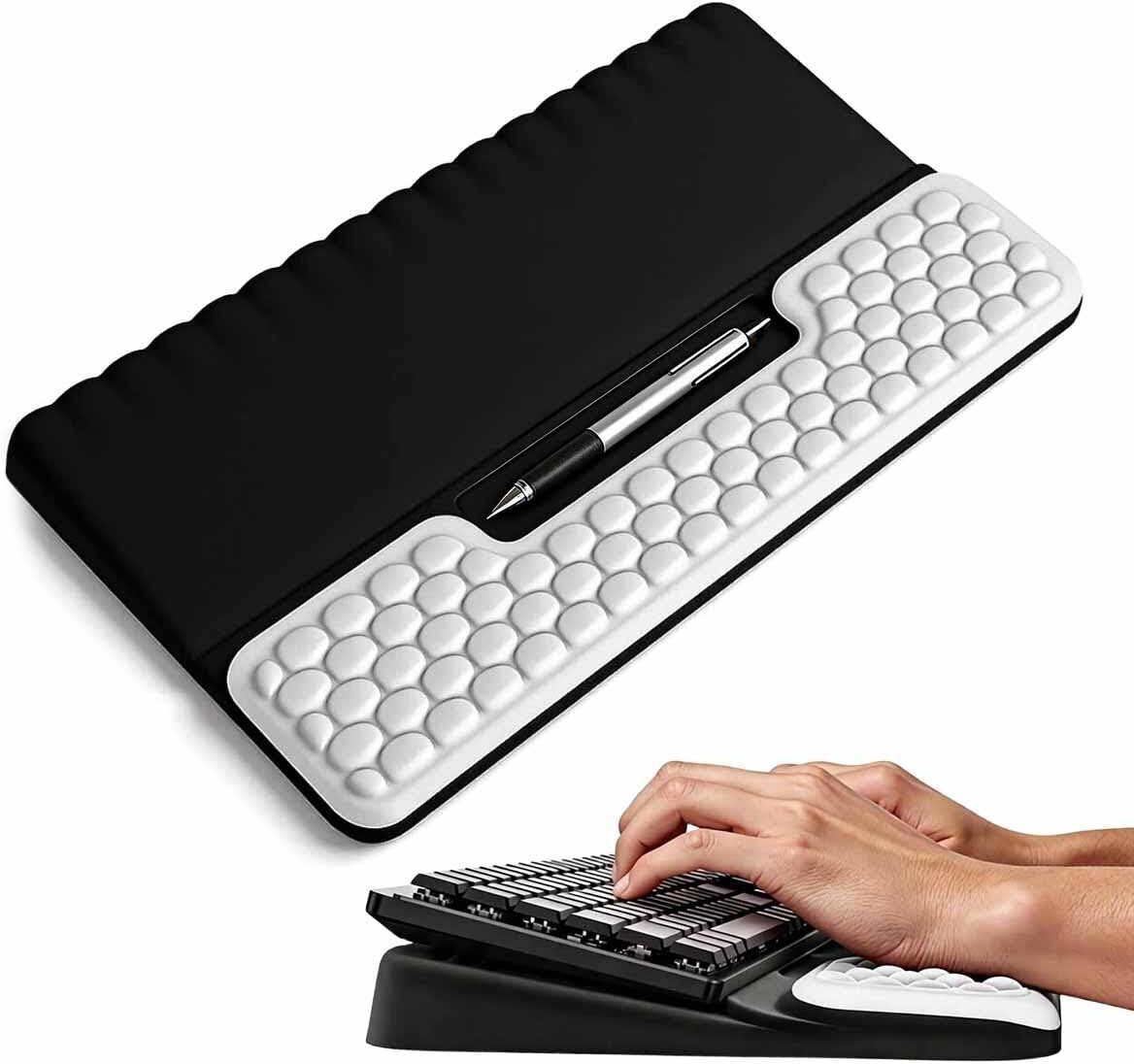 ELEPHANTBOAT Ergonomic Memory Foam Keyboard Wrist Rest Cushion for Typing Comfort N/A N/A Wrist Rest-image-49