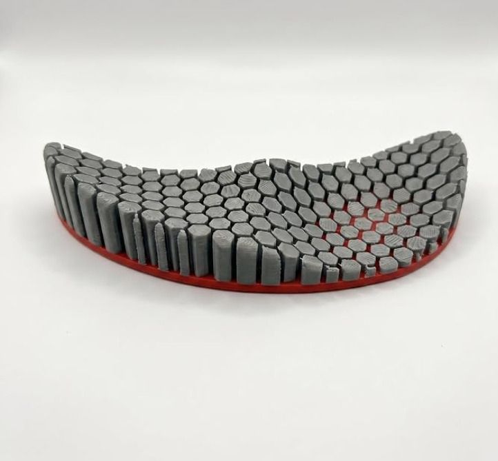 keepp Keep Mouse Wrist Rest, Honeycomb Design 3D PLA Printed Wrist Rest-image-4