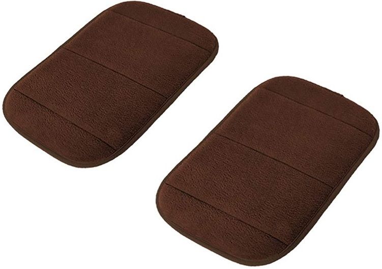 Home Brilliant 2Pcs Computer Wrist Elbow Rest Pad, Keyboard Wrist Arm Support Mat Foam for Office Desktop Working Gaming - Less Elbow Pain (7.9 x 11.5 inch) Wrist Rest