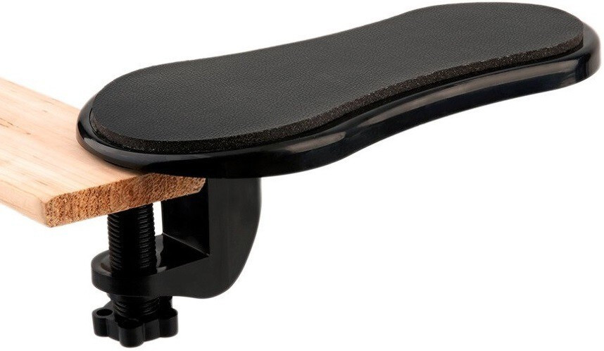 Nispruhay Hand Shoulder Protect Armrest Pad Desk Attachable Computer Table Arm Support Mouse Pads Arm Wrist Rests Plastic Arm rest Wrist Rest image 1
