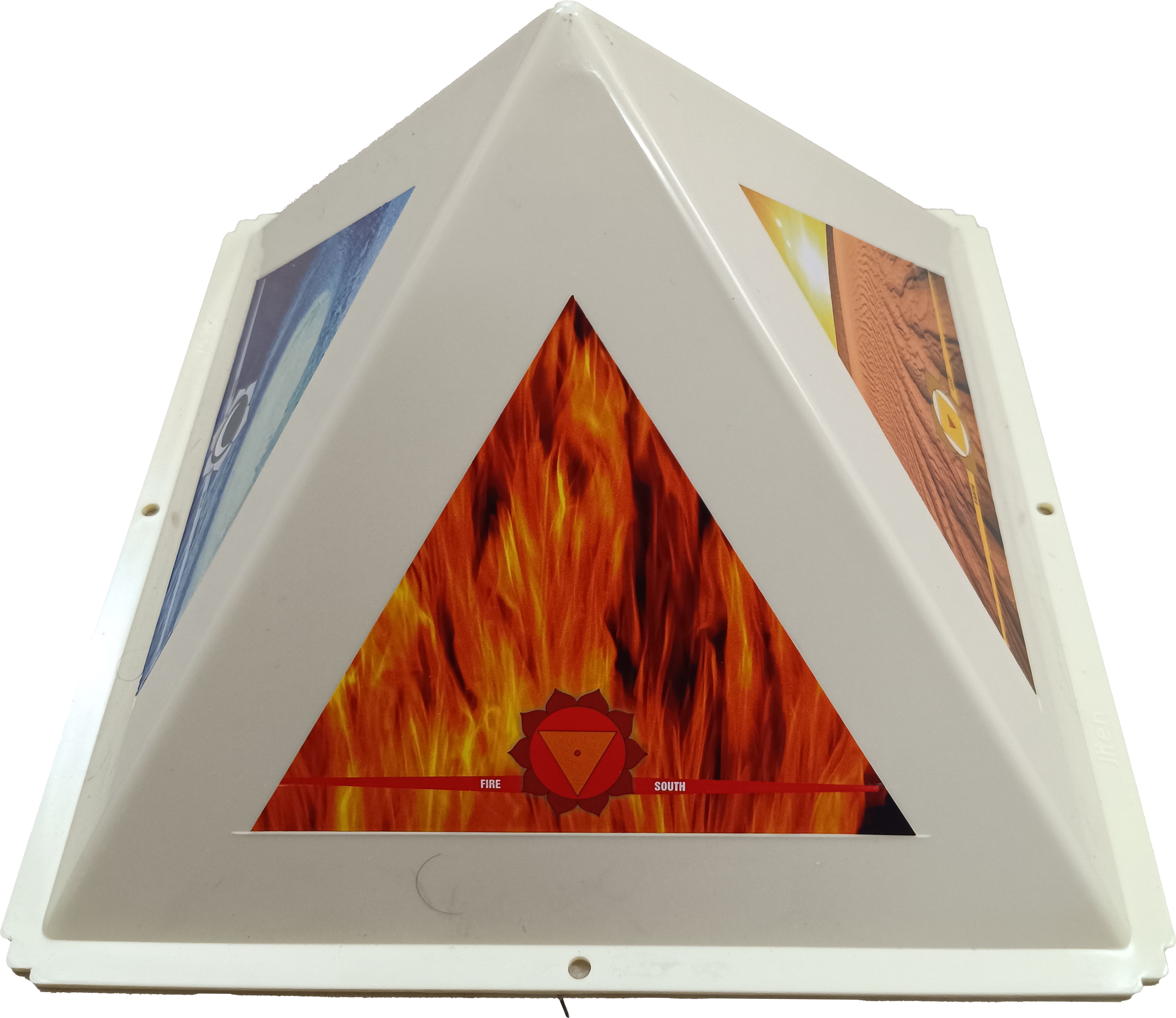 Meditation Pyramid Cap (Plastic) Plastic Yantra