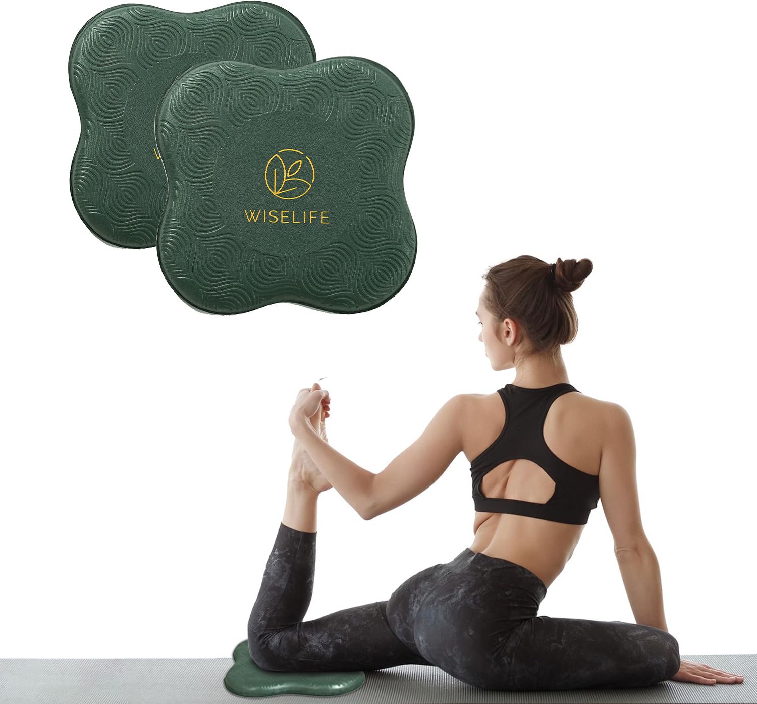 Knee Pad | 360 Degree Protation | High Density Premium ECO-TPE Foam Material Yoga Blocks-image-21