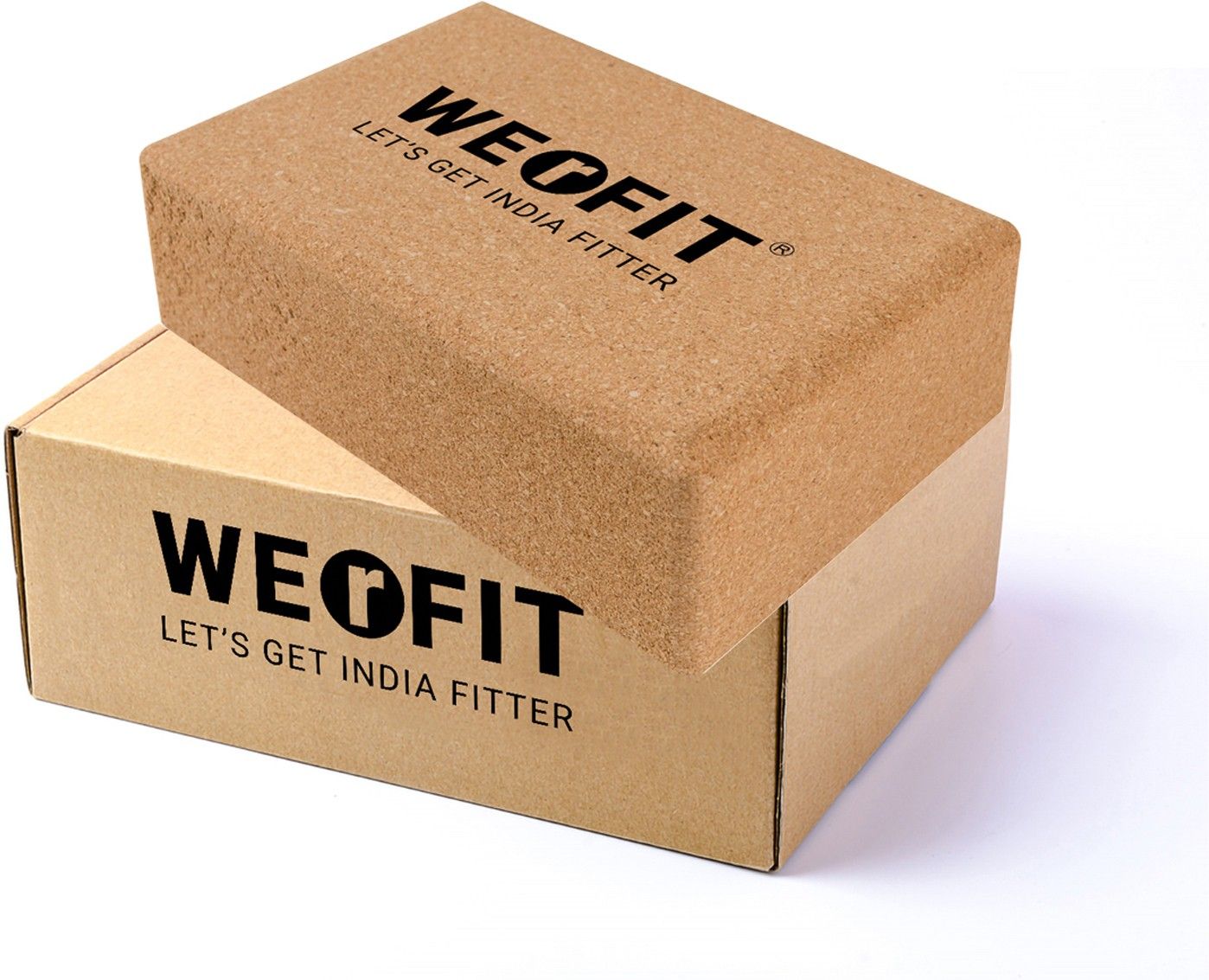 werfit High Quality Cork Yoga Brick to Improves Strength & Support Yoga Poses Yoga Blocks-picture-16