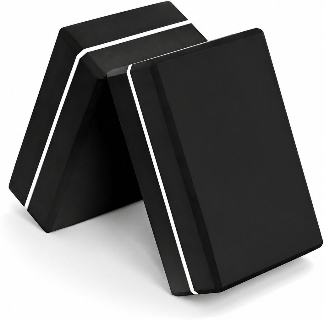 grypp Premium Yoga Block Set of 2 for Stretching, Balance, Pilates & Home Workout Yoga Blocks-picture-0
