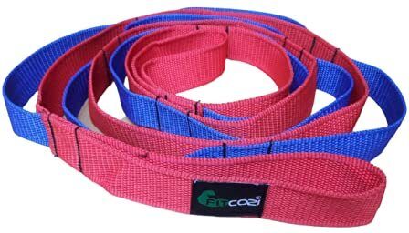 Yoga Belt for Men and Women For Exercise and Workout Home and Gym Polyester Yoga Strap-image-39