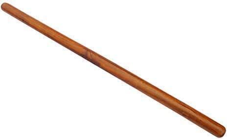 Yoga Pole Portable Posture Corrector Pole Wooden Yoga Strap