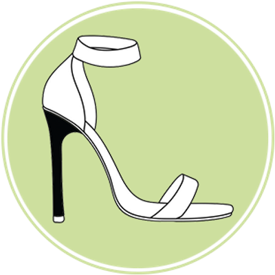 Velcro strap sales heels